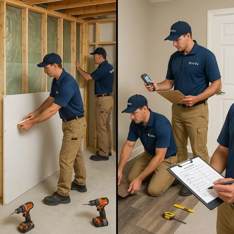 Repairs and Reconstruction process in Hayden, ID
